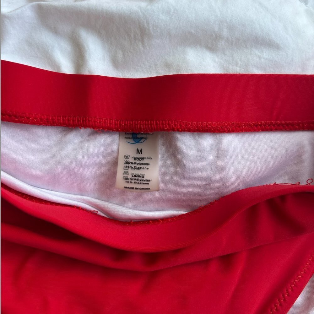 red high waisted bikini - Picture 4 of 6